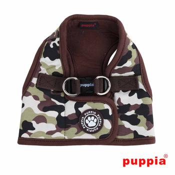 Legend Dog Harness Vest by Puppia - Brown Camo