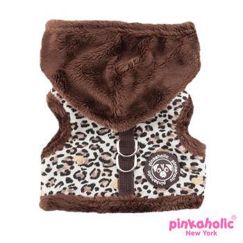 Leo Pug Pinka Dog Harness by Pinkaholic - Brown