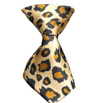 Leopard Dog Neck Tie