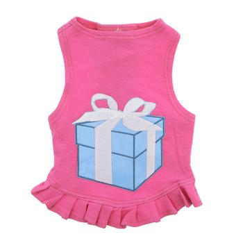 Little Blue Box Dog Dress by Daisy and Lucy - Pink