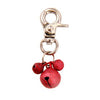 Lobster Claw Bell Collar Charm - Red