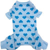 Lookin' Good Heart Dog Pajamas - Blue