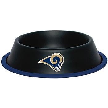 Los Angeles Rams Dog Bowl - Black