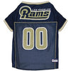 Los Angeles Rams Officially Licensed Dog Jersey - Gold Trim