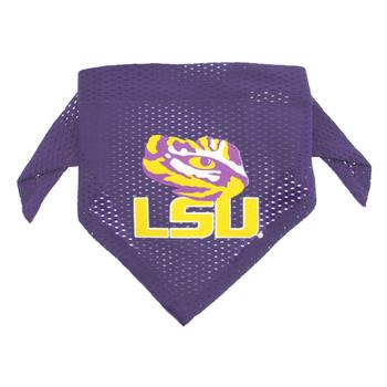 Louisiana State University Mesh Dog Bandana