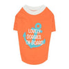 Lovely Doggie Dog Shirt by Puppia - Orange