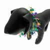 Mardi Gras Star Party Dog Neck Scrunchy