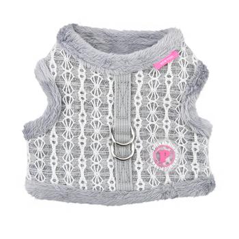 Margaux Jacket Dog Harness By Pinkaholic - Grey