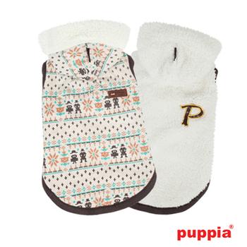 Mingle Reversible Dog Hoodie by Puppia - Ivory