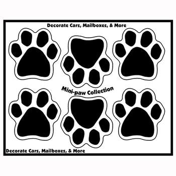 Mini Paw Magnets