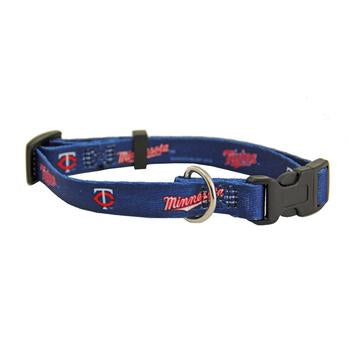 Minnesota Twins Baseball Printed Dog Collar