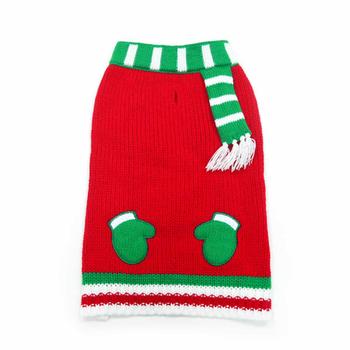 Mitten Scarf Dog Sweater by Dogo