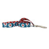 Mix and Match Daisy Dog Leash by Yellow Dog - Teal and Red