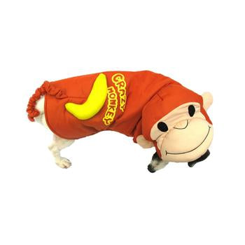 Crazy Monkey Halloween Dog Costume