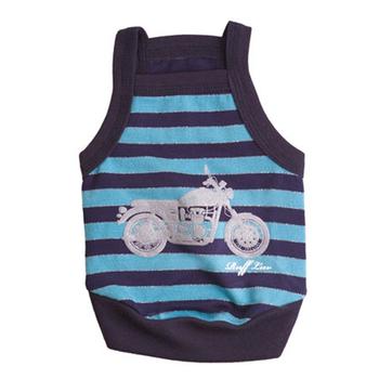 Motor Pup Dog Tank - Blue