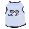 Mr. Cool Dog Tank Top - White