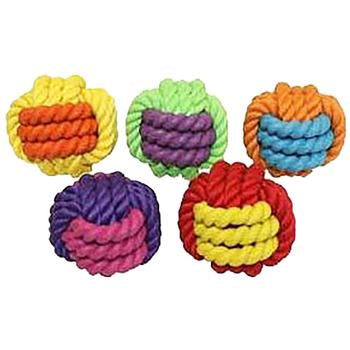 MultiPet Nuts for Knots Rubber Ball Dog Toy