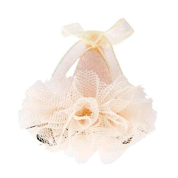 Muse Party Hat Dog Bow By Pinkaholic - Ivory