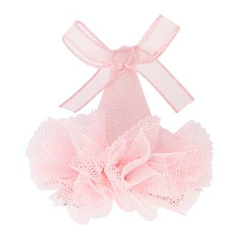 Muse Party Hat Dog Bow By Pinkaholic - Pink