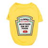 Mustard Licker Dog Costume Shirt