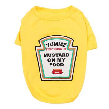 Mustard Licker Dog Costume Shirt