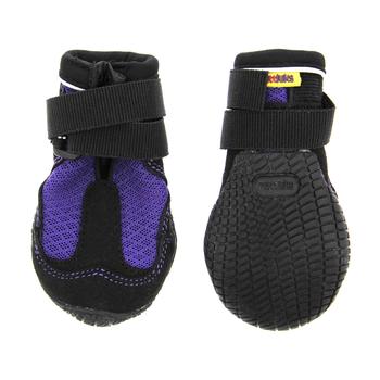 Muttluks Mud Monster Dog Boots - Purple with Black Trim