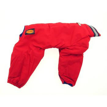 Muttluks Reversible Dog Snowsuit - Red / Navy - 4 Pet Supply