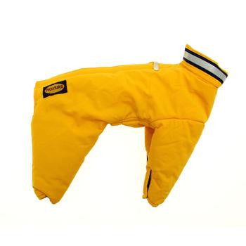 Muttluks Reversible Dog Snowsuit - Yellow / Black - 4 Pet Supply