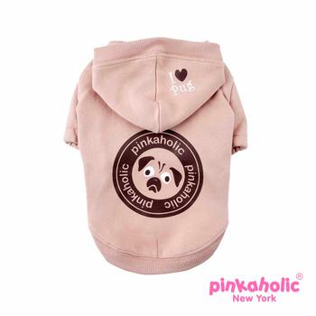 My Pug Dog Hoodie by Pinkaholic - Pink