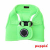 Neon Mesh Soft Dog Harness Vest by Puppia - Green