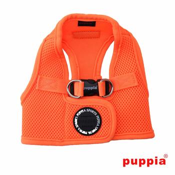 Neon Mesh Soft Dog Harness Vest by Puppia - Orange