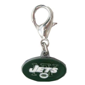 New York Jets Logo Dog Collar Charm