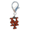 New York Mets Logo Dog Collar Charm