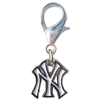 New York Yankees Logo Dog Collar Charm