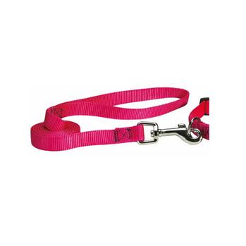 Nylon Brites Dog Leash by Guardian Gear - Flamingo Pink