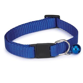 Nylon Cat Collar - Blue