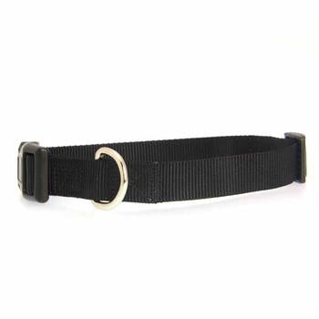 Nylon Dog Collar by Zack & Zoey - Jet Black