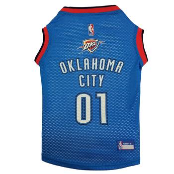 Oklahoma City Thunder Dog Jersey - Blue