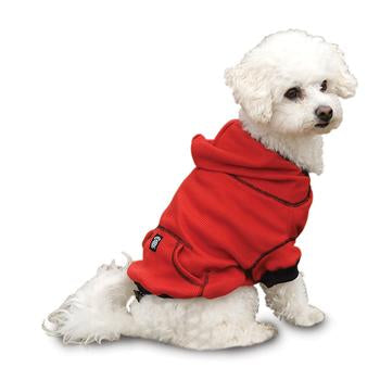 On-the-Go Thermal Dog Hoodie - Red