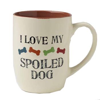 One Spoiled Dog Lives Here Mug