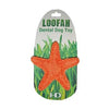 Organic Loofah Dental Dog Toy - Starfish