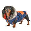 Orson Fleece Dog Vest By Puppia - Navy