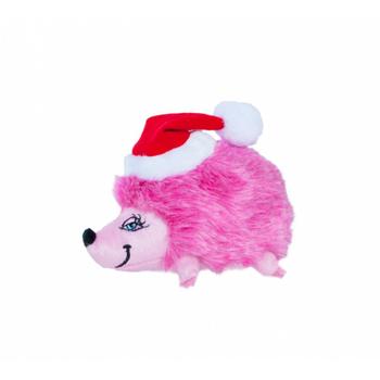 Outward Hound Holiday Hedgehog Dog Toy - Pink