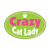 Crazy Cat Lady Oval Magnet