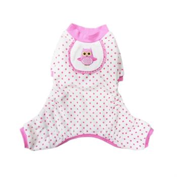 Owl Dog Pajamas - Pink