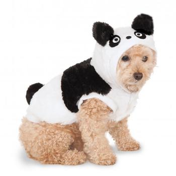 Panda Dog Hoodie Costume