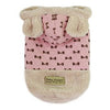 Dobaz Bowtie Dog Hoodie - Pink