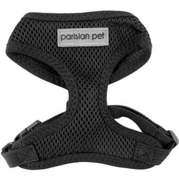 Parisian Pet Mesh Freedom Dog Harness - Black