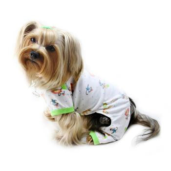 Party Animals Knit Cotton Dog Pajamas By Klippo