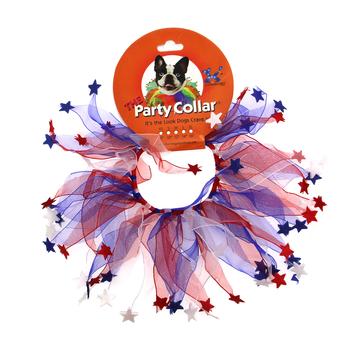 Patriotic Dog Neck Scrunchy